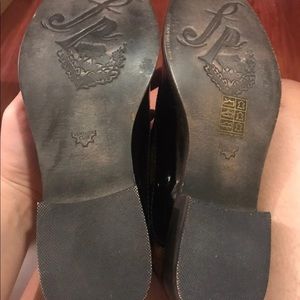 Free people patent loafers shoes